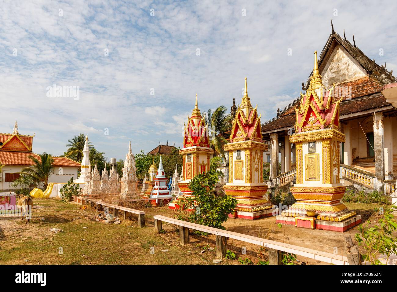 MwSt. Muang Kang Tempel, Laos Stockfoto