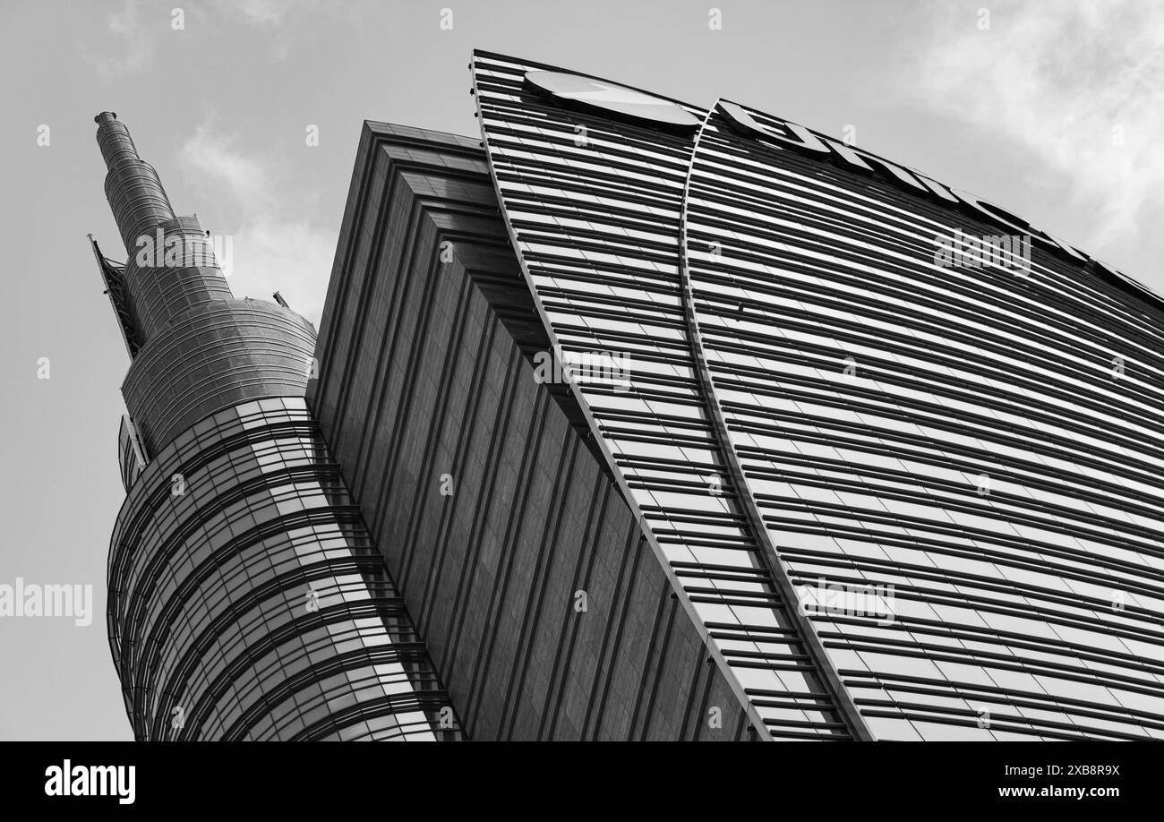 UniCredit Tower Mailand Italien Stockfoto