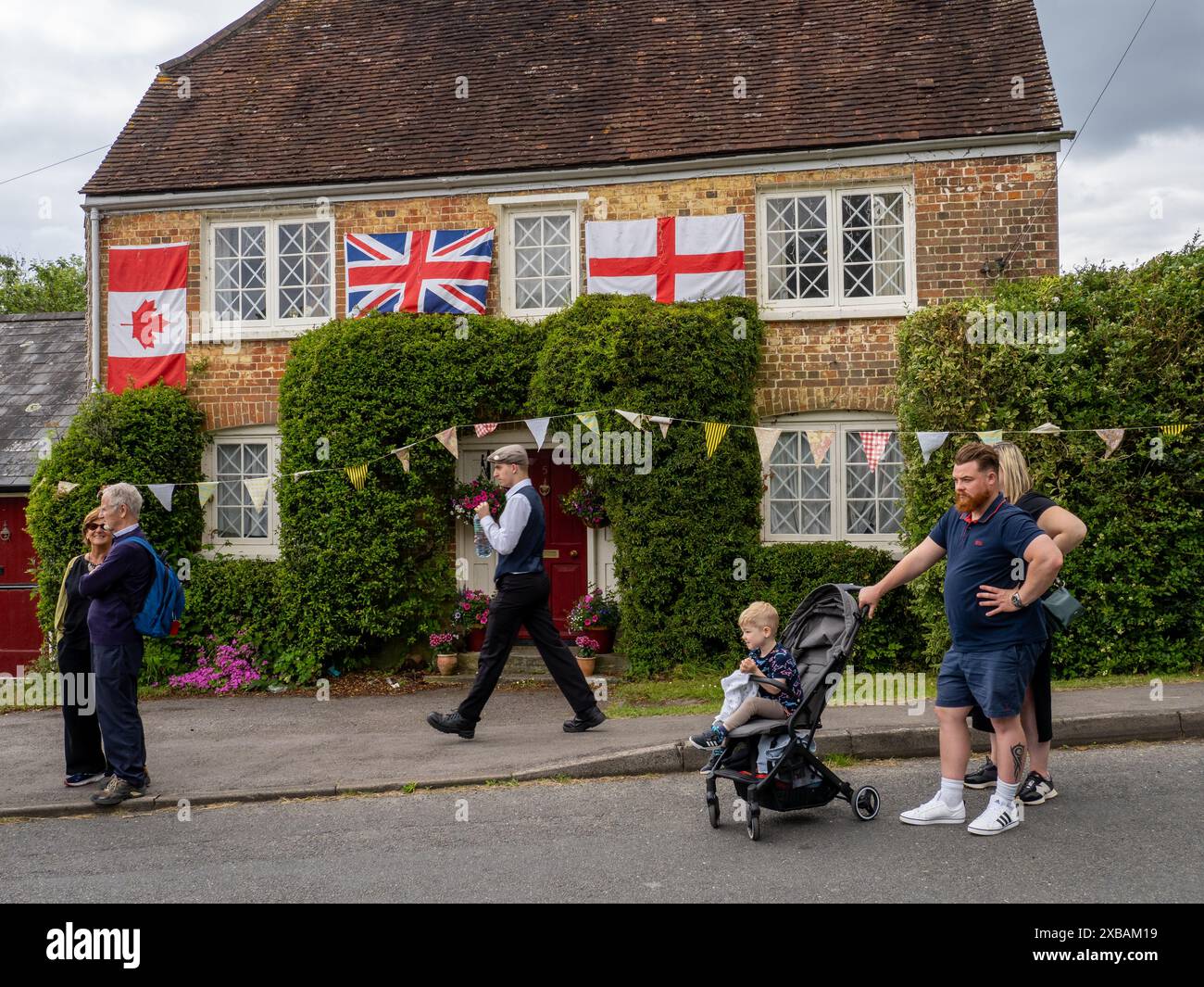 Southwick Revival Spirit of D-Day wurde am 8. Juni 2024 angenommen. Zum Gedenken an die Landungen am D-Day. Stockfoto