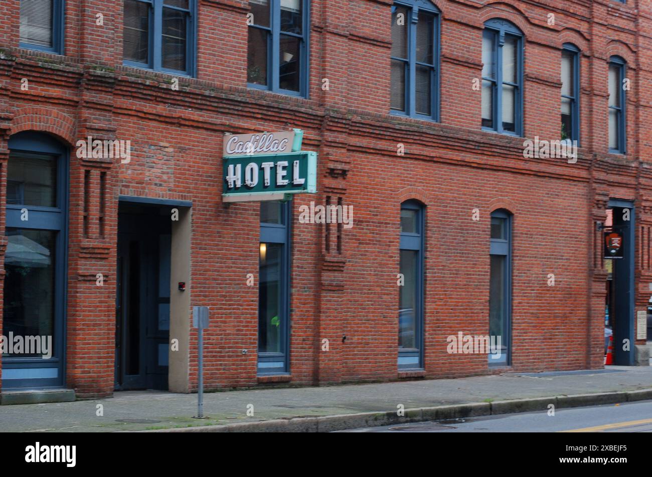 Blick auf Seattle, Washington Stockfoto