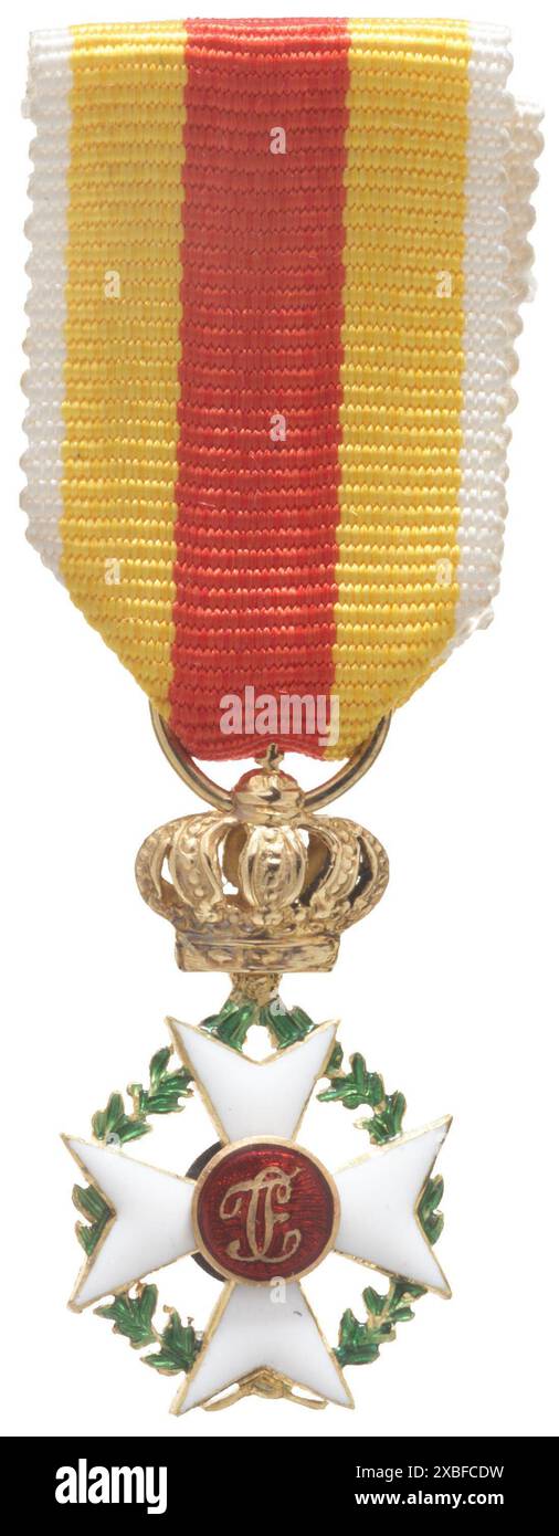 Medaillen und Dekorationen, Ritterorden, Ritterkreuz, 19. Jahrhundert, EIGENTUM FREIGEGEBEN Stockfoto