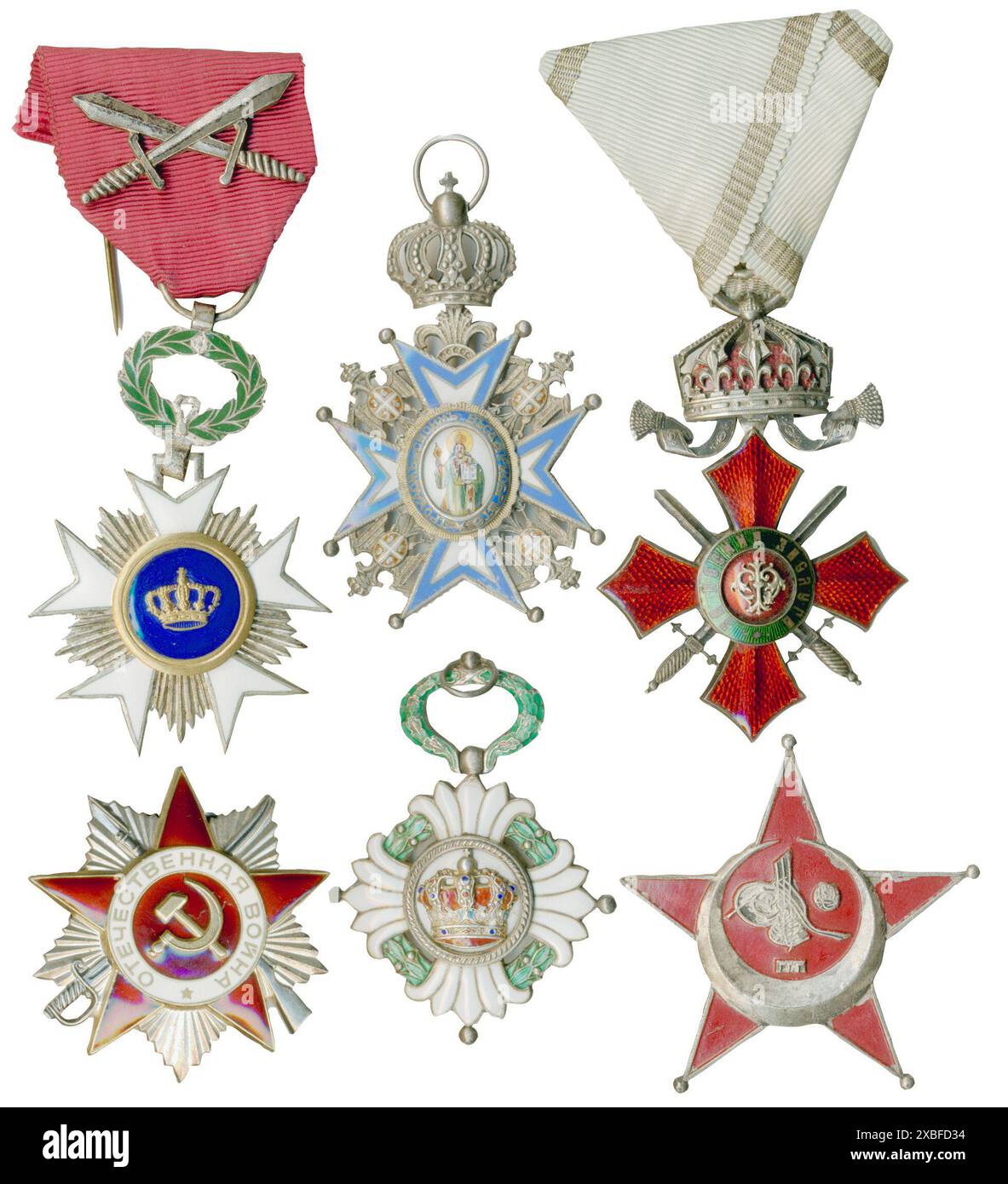 Medaillen und Dekorationen, Ritterorden, Ritterkreuz, 20. Jahrhundert, PROPERTY-RELEASE | REDTORIAL-USE-ONLY Stockfoto