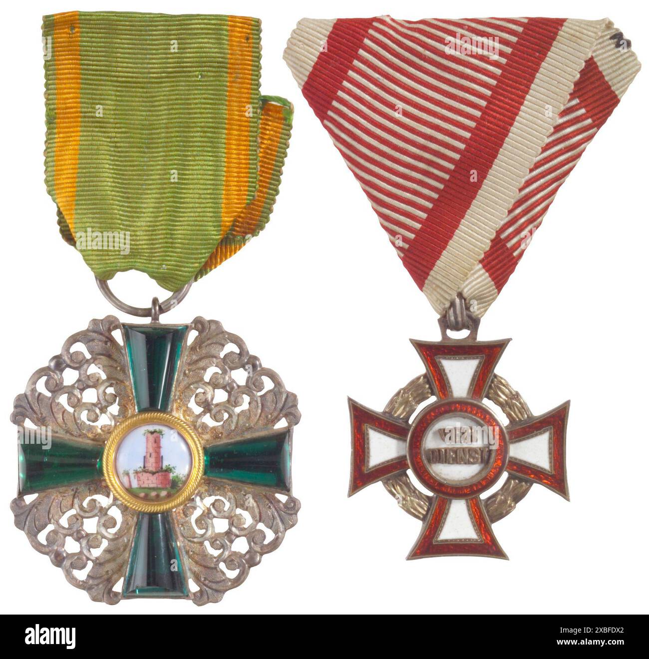 Medaillen und Dekorationen, Ritterorden, Ritterkreuz, 20. Jahrhundert, EIGENTUM FREIGEGEBEN Stockfoto