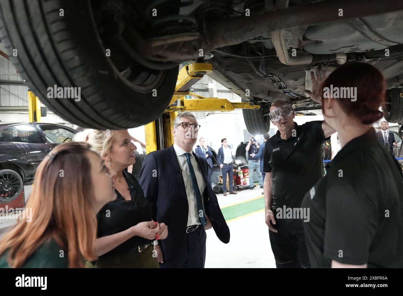 (Links-rechts) Labour-Kandidat für Great Grimsby & Cleethorpes Melanie