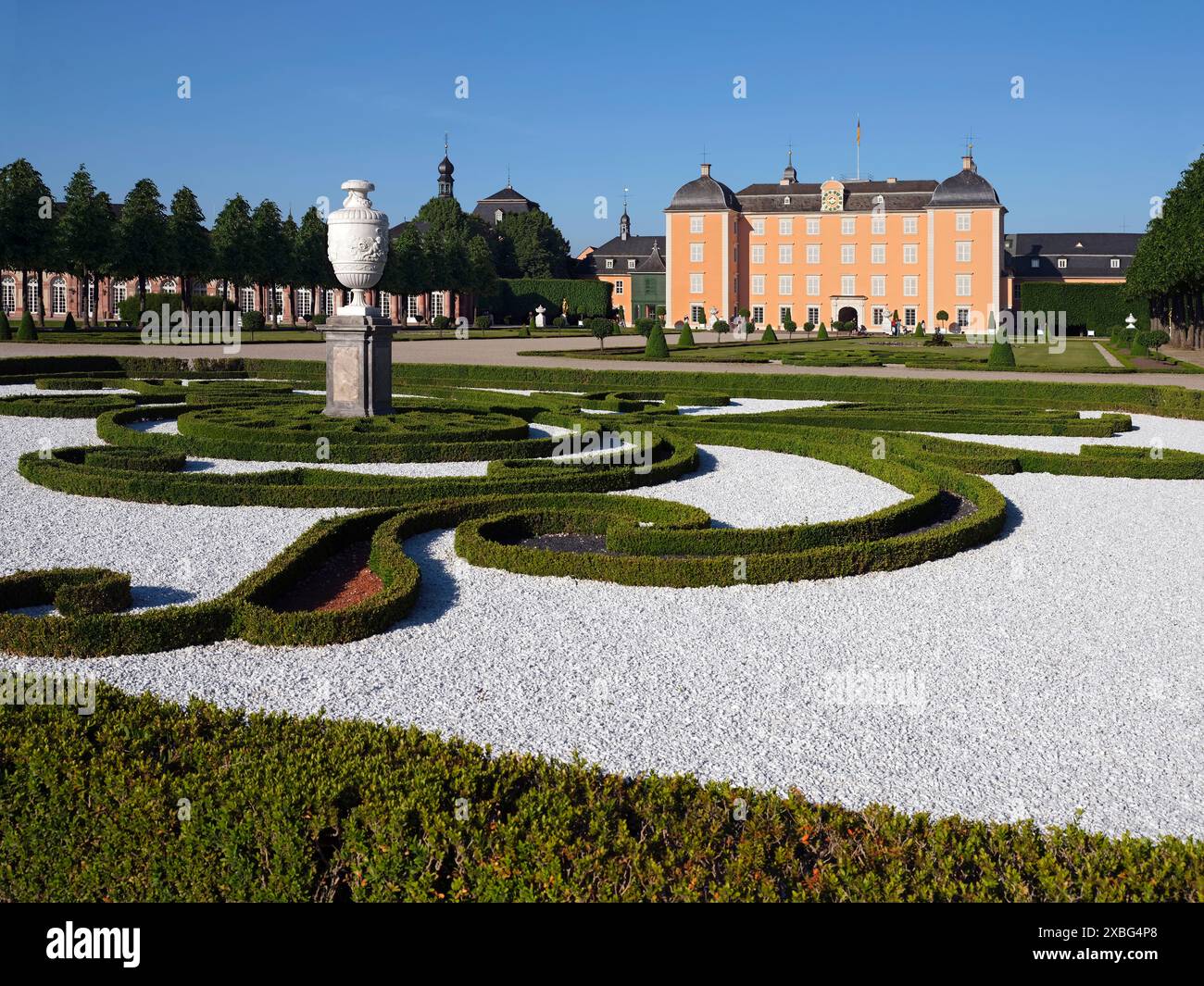 Geographie / Reise, Deutschland, Baden-Württemberg, Schlosspark, SKULPTUR, SCHLOSS, ZUSÄTZLICHE RECHTE-CLEARANCE-INFO-NICHT-VERFÜGBAR Stockfoto