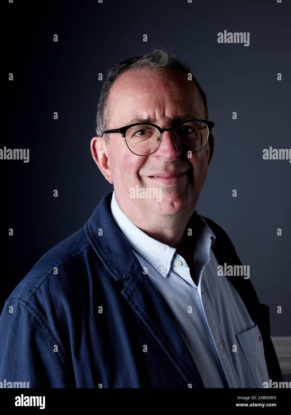 Rev. Richard Coles beim Oldie Literary Lunch 24. 11.6-24 Stockfoto