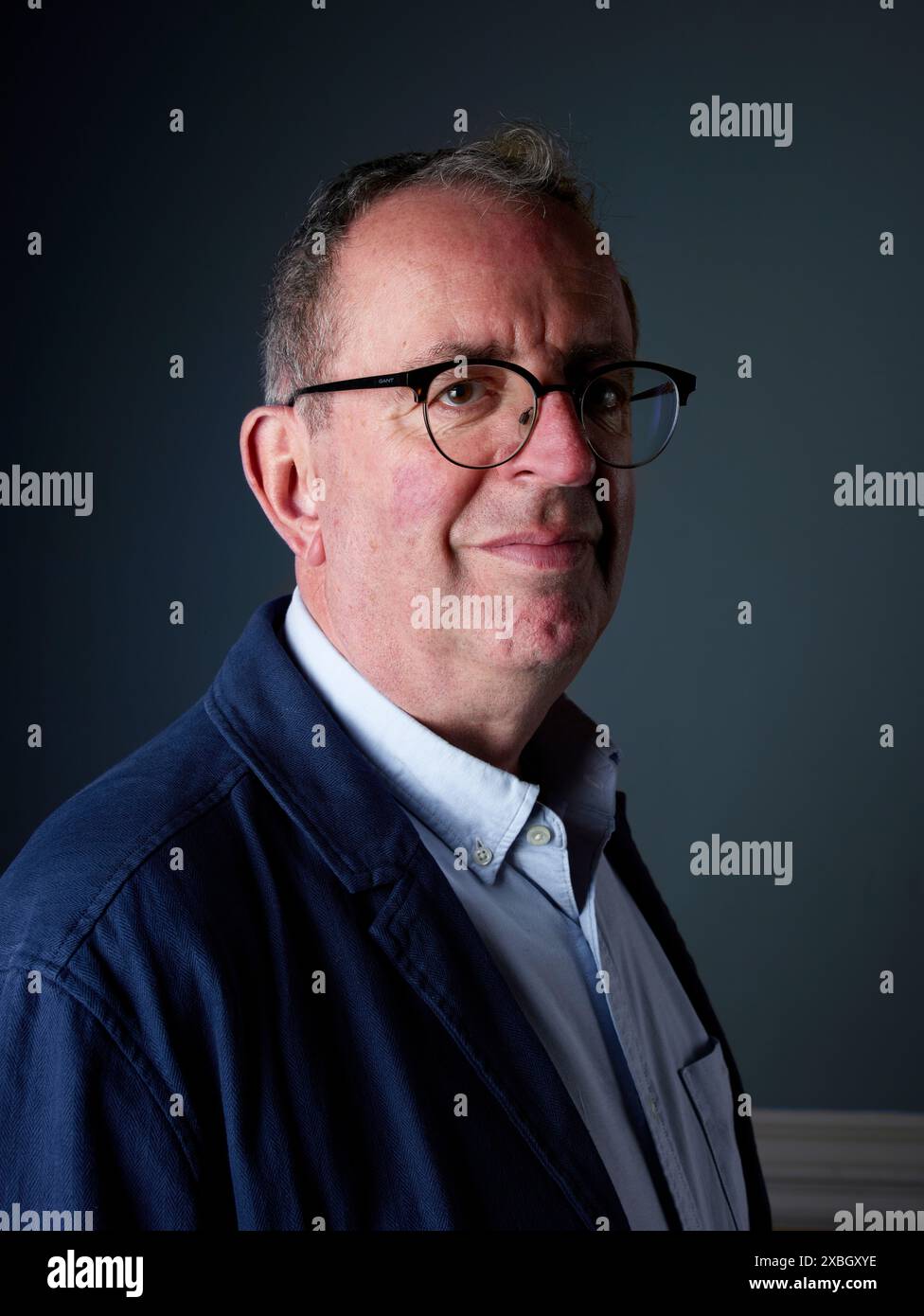 Rev. Richard Coles beim Oldie Literary Lunch 24. 11.6-24 Stockfoto