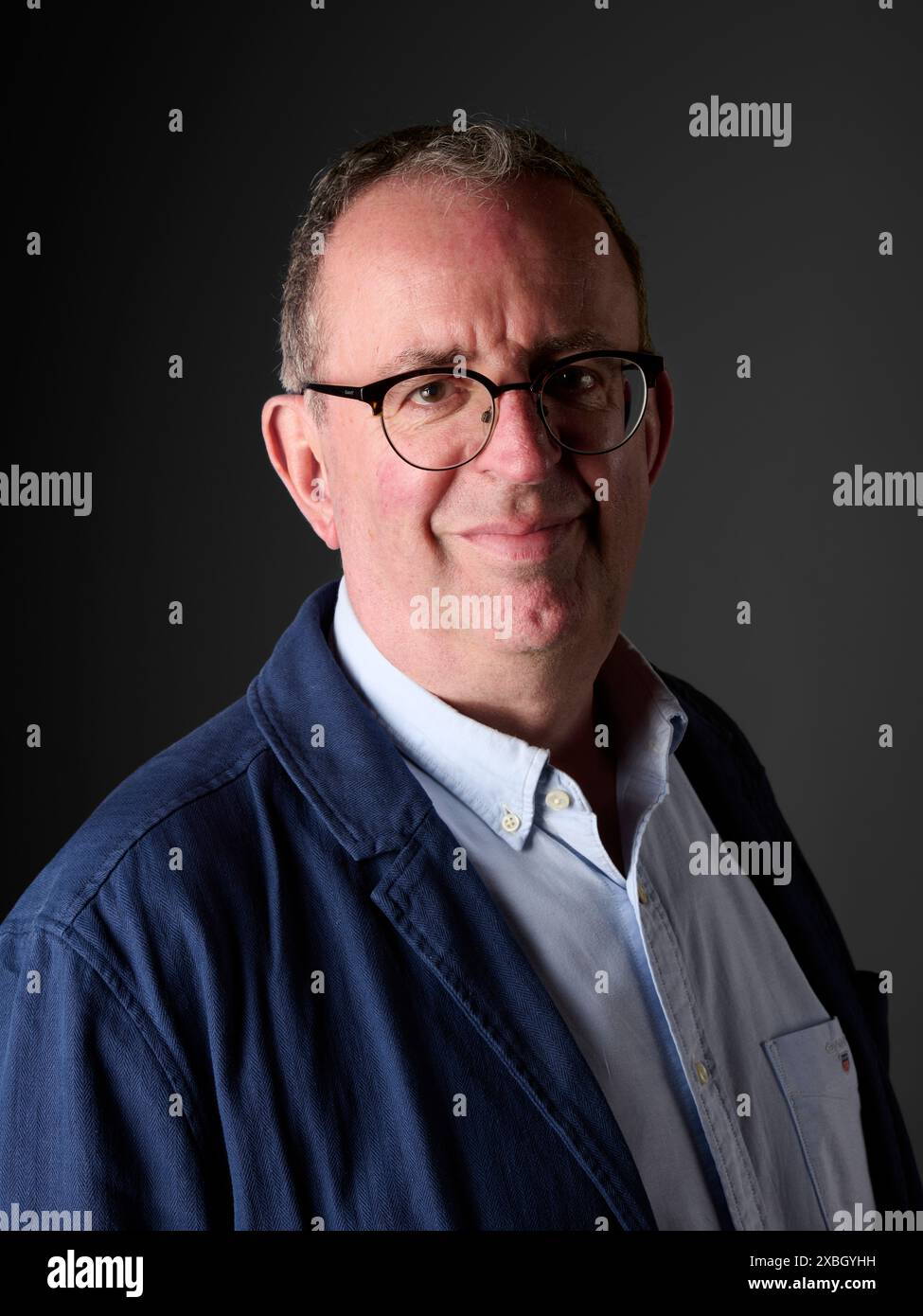 Rev. Richard Coles beim Oldie Literary Lunch 24. 11.6-24 Stockfoto