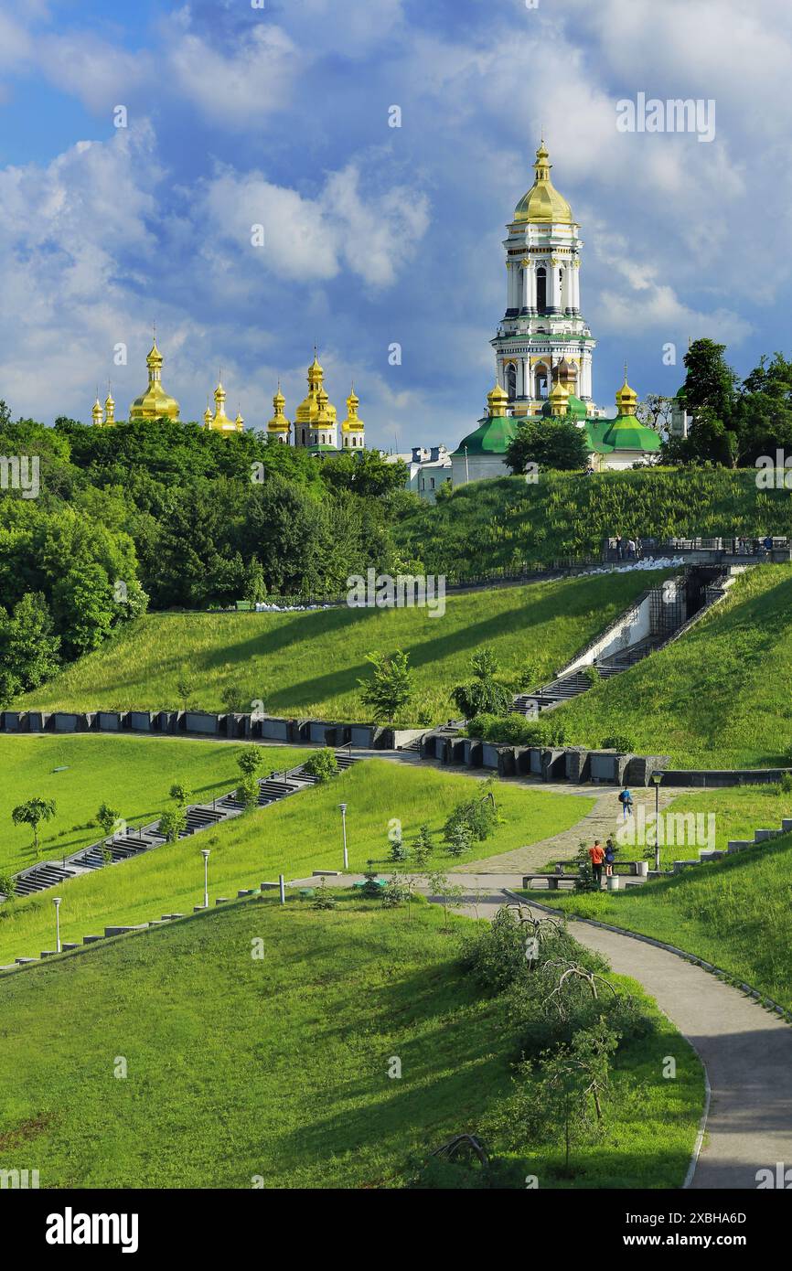 Kiew Petschersk Lavra oder Kiew Petschersk Lavra (Kyiewo-Petscherka lavra) Stockfoto