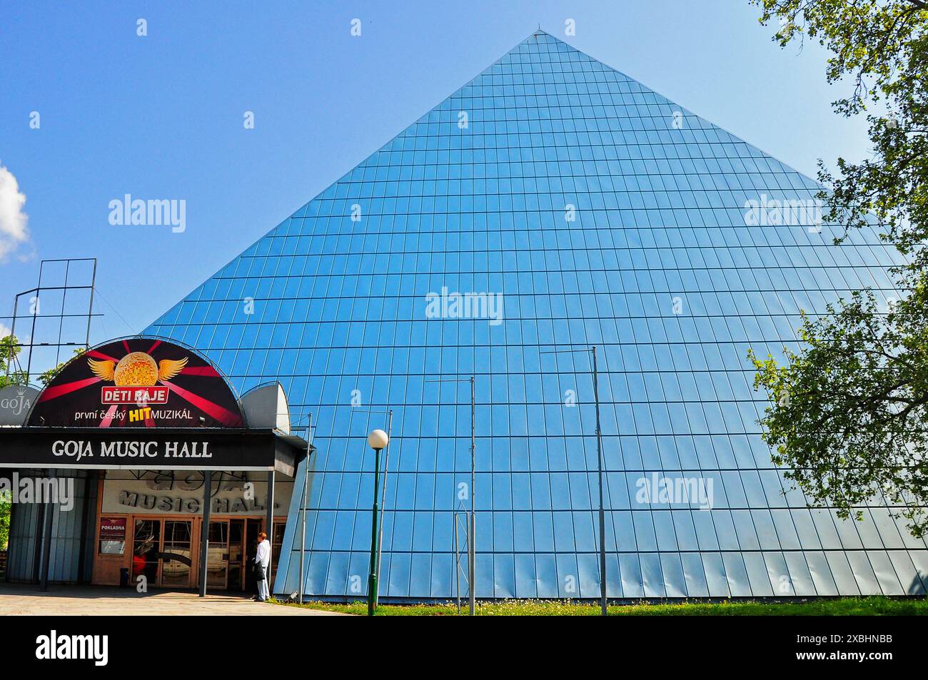 Goja Music Hall, Vystaviste, Prag, Tschechische Republik Stockfoto