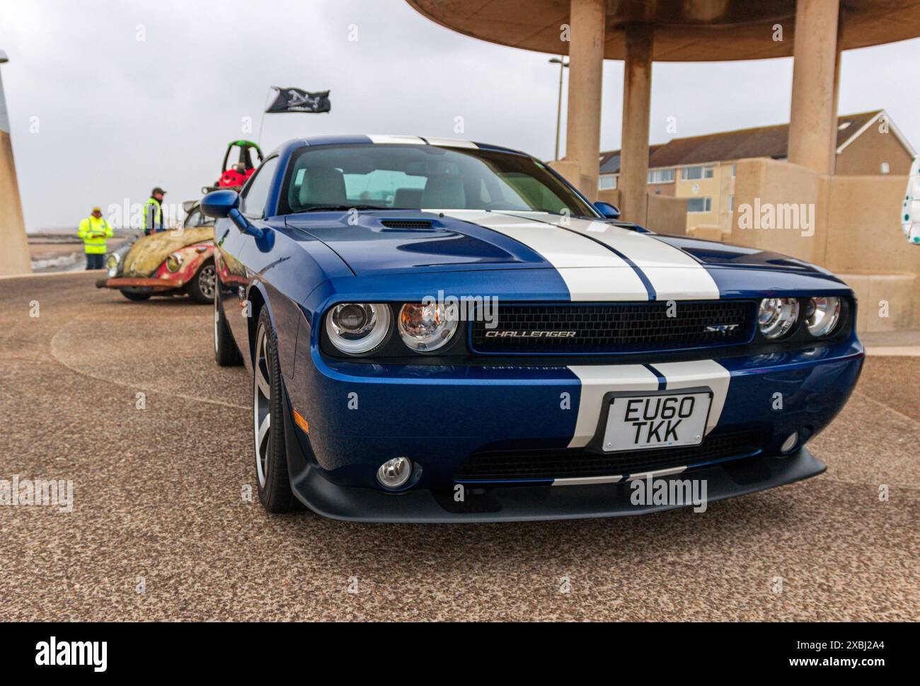 Dodge Challenger SRT. Urugueys Classic Car Show 2023. Stockfoto