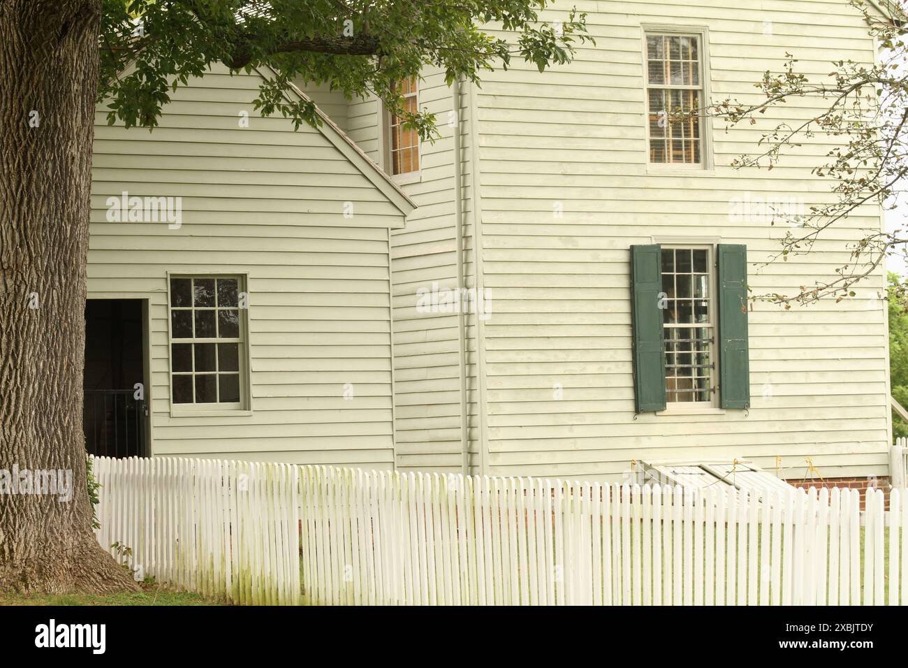 Der Plunkett-Meeks Store im Appomattox Court House National Historical Park, Virginia, USA Stockfoto