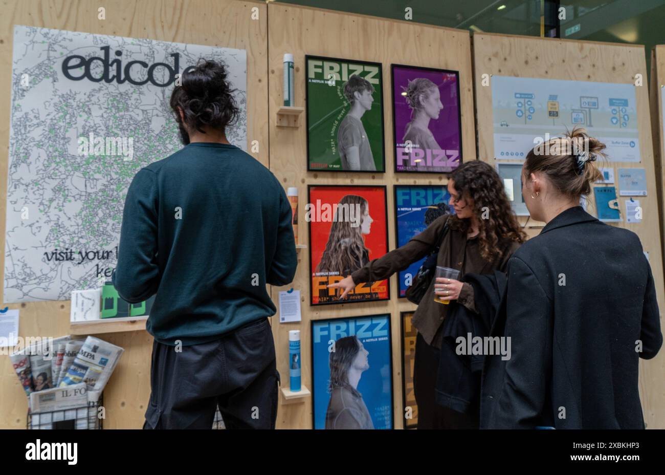 Central Saint Martin's Degree Abschlussshows an der University of the Arts London, UAL, England, UK Stockfoto