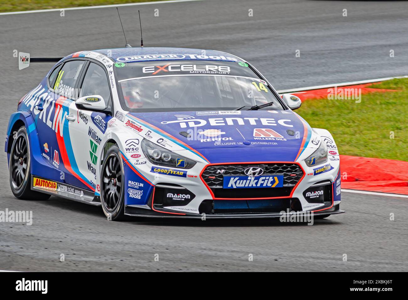 Ronan Pearson KwikFit British Touring Car Championship, Snetterton, Norwich, Norfolk, Vereinigtes Königreich 26. Mai 2024 Stockfoto