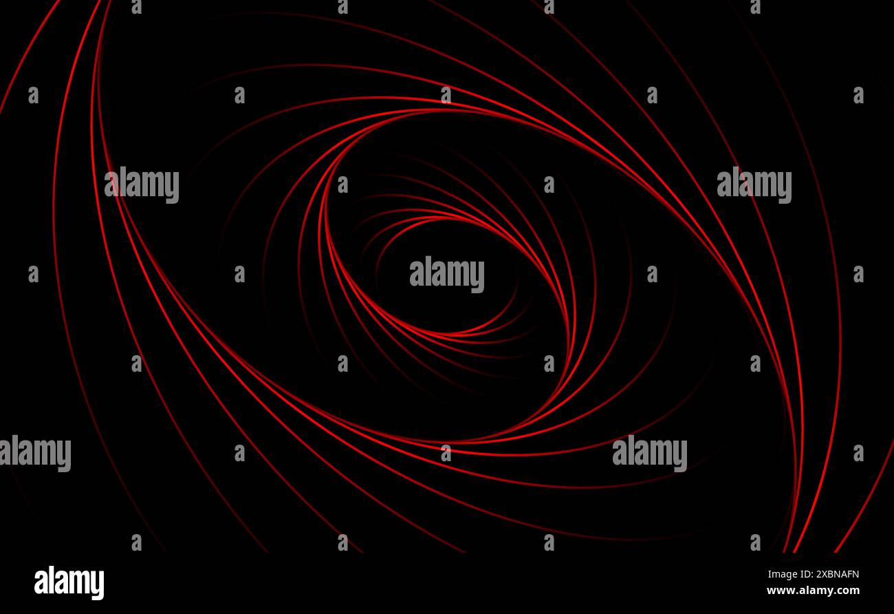 Abstrakter Hintergrundvektor des Spiralfeuers Stock Vektor