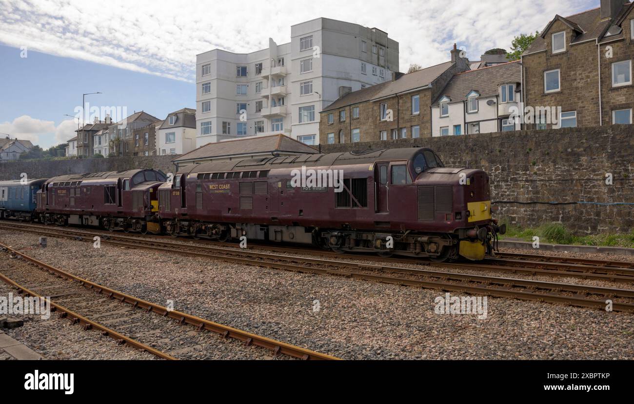 Der Spring Cornish Explorer Zug von Dorridge nach Penzance und Rückfahrt am 4. Mai 2024 Stockfoto