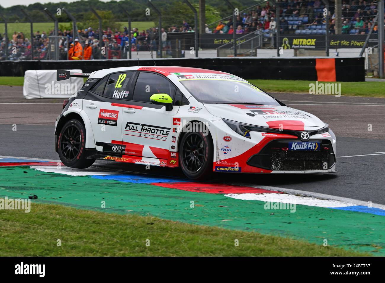 Rob Huff, Toyota Corolla GR Sport, Toyota Gazoo Racing UK, BTCC, British Touring Car Championship, Runden zehn, elf und zwölf der Saison 2024, Stockfoto