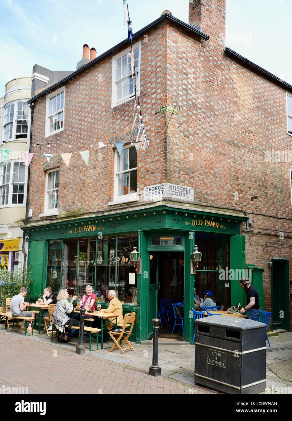 Das Old Pawn Shop Cafe auf der George St. Stockfoto