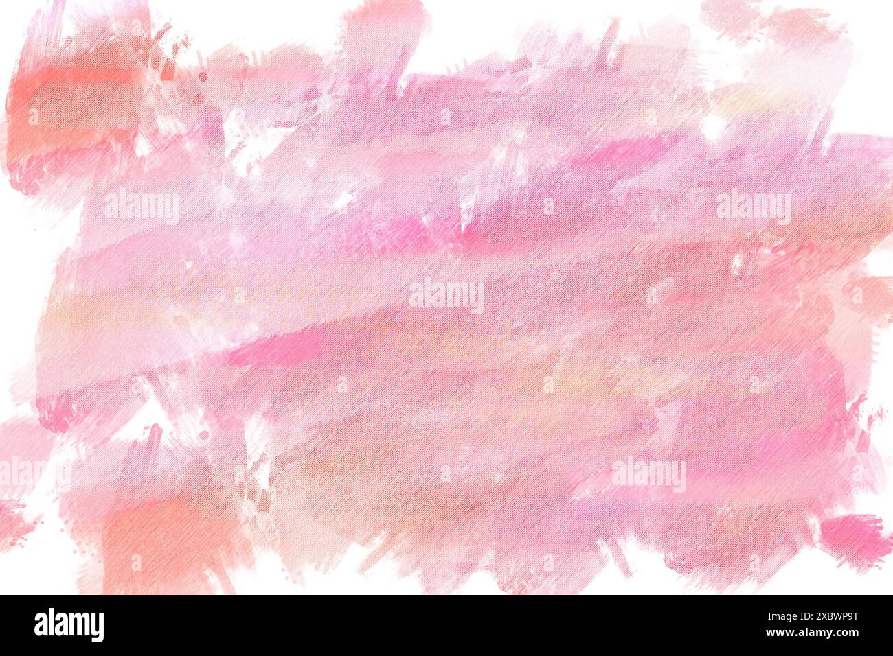 Rote und gelbe Aquarellstreifen. Als Hintergrund gedacht Stockfoto