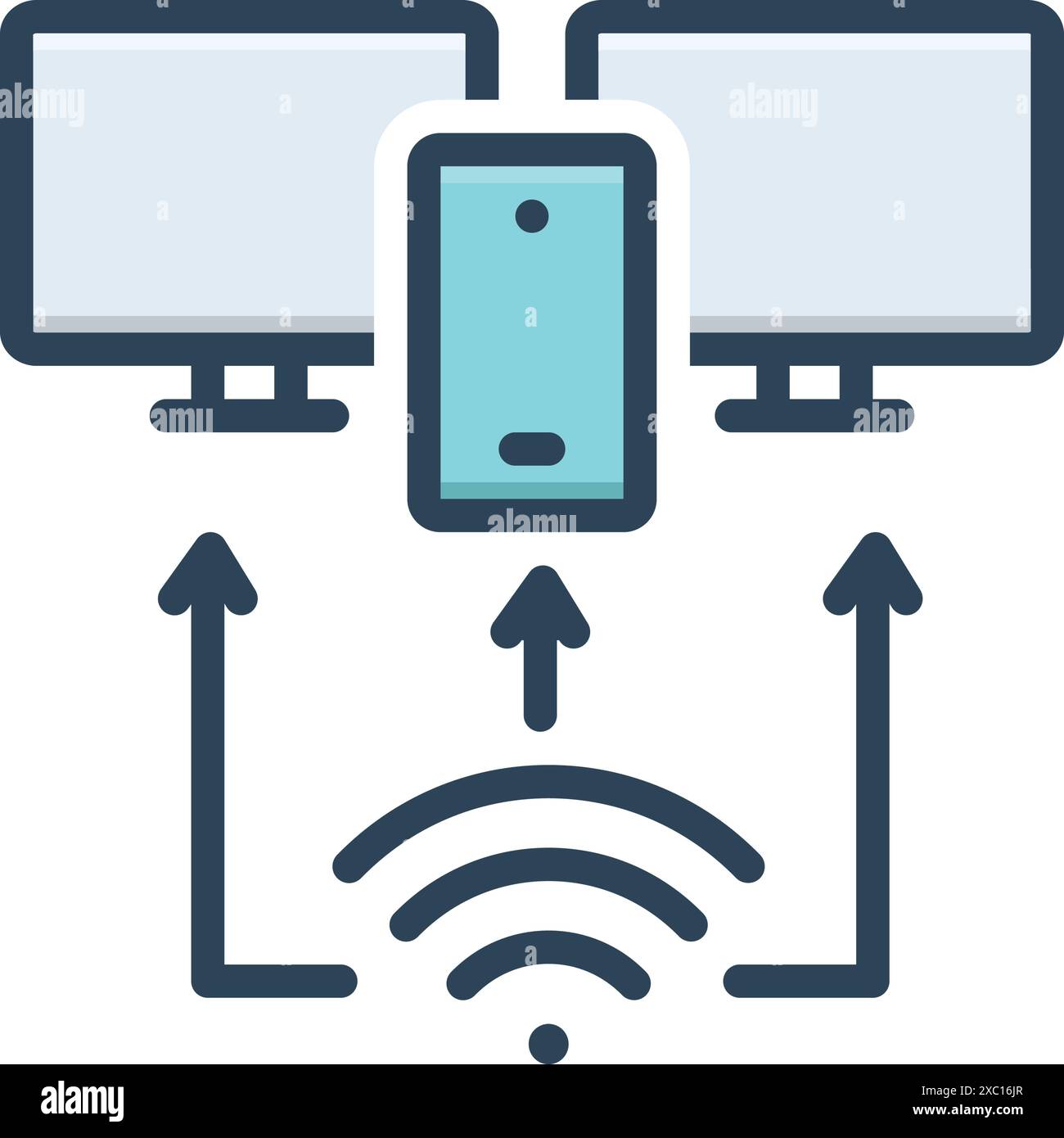 Symbol für Provisioning, Arrangement Stock Vektor