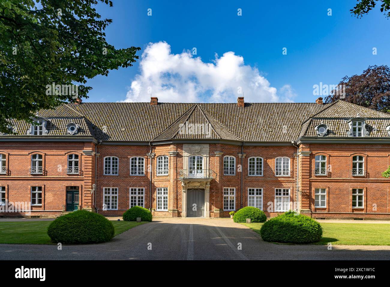 Das Prinzenhaus im Schlosspark Plön, Schleswig-Holstein, Deutschland | das Fürstenhaus im Schlosspark, Plön, Schleswig-Holstein, Deutschland Stockfoto