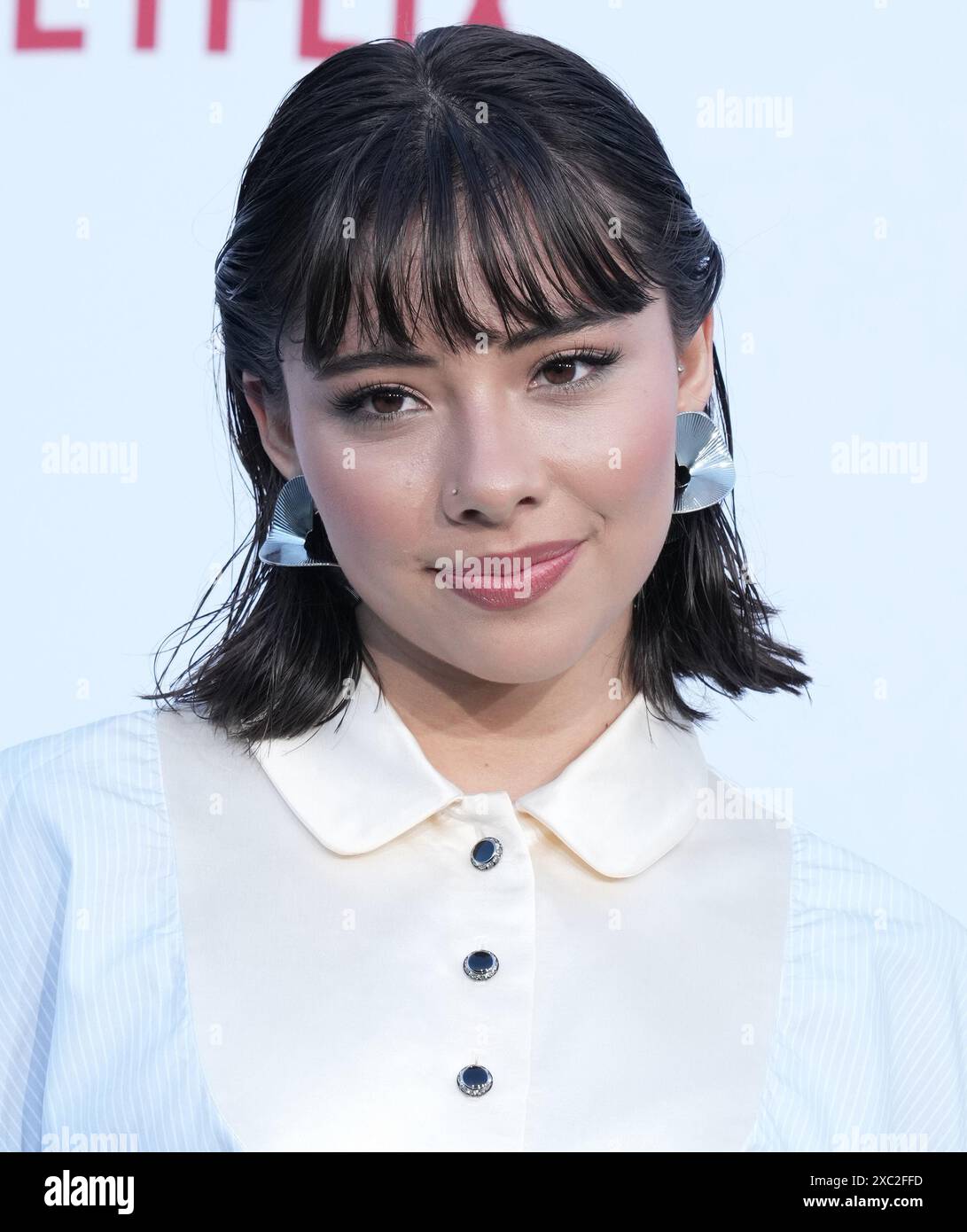 Los Angeles, USA. Juni 2024. Xochitl Gomez kommt am Donnerstag bei der Netflix's A FAMILY AFFAIR World Premiere im ägyptischen Theater in Hollywood, CA. Juni 2024. (Foto: Sthanlee B. Mirador/SIPA USA) Credit: SIPA USA/Alamy Live News Stockfoto