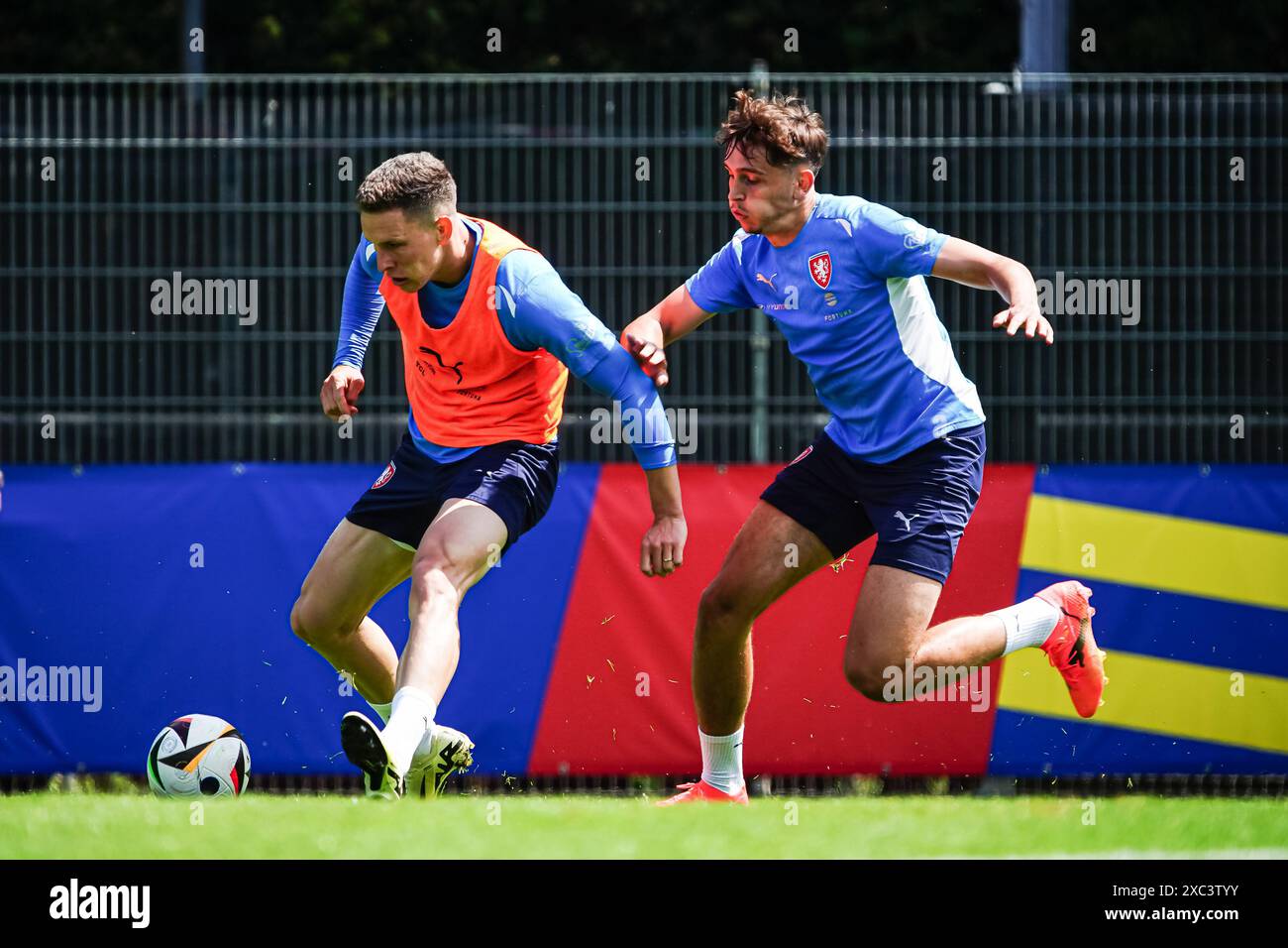 Lukas Provod (Tschechien, 14) und Mojmir Chytil (Tschechien, 13) GER