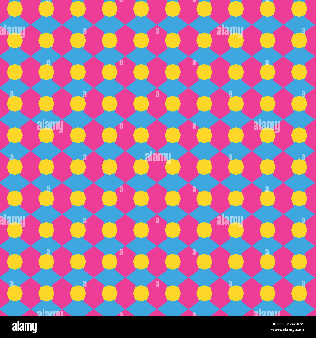Geometrisches Muster in Farben der 90er Jahre. Streifenmuster. Vektorabbildung. Stock Vektor