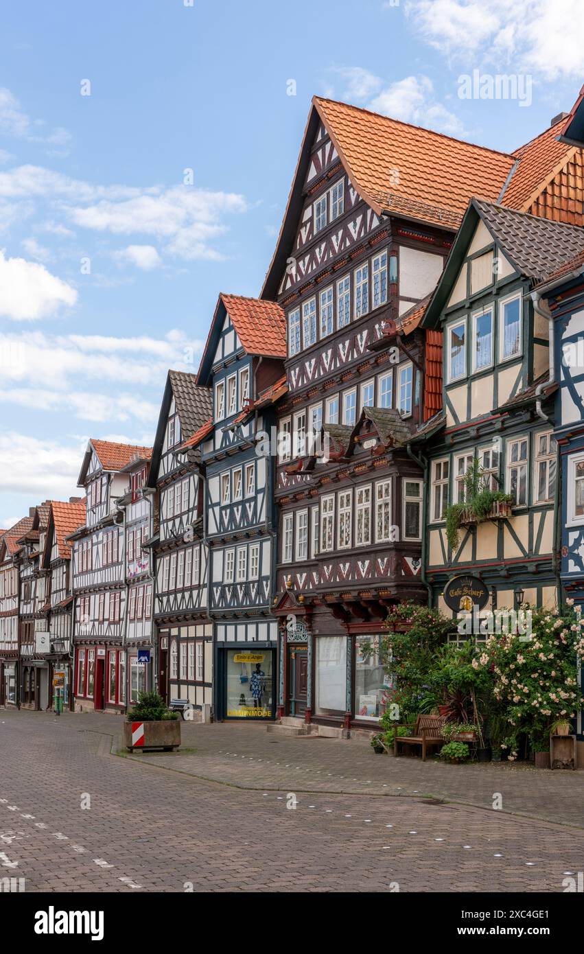Bad Sooden-Allendorf, Ortsteil Allendorf, Kirchstraße, vorne Haus Nr. 59 Stockfoto