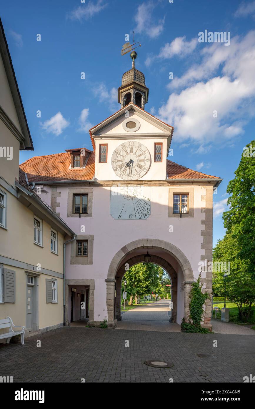 Bad Sooden-Allendorf, Ortsteil Bad Sooden, Stadttor von 1704/1705, Stadtseite Stockfoto