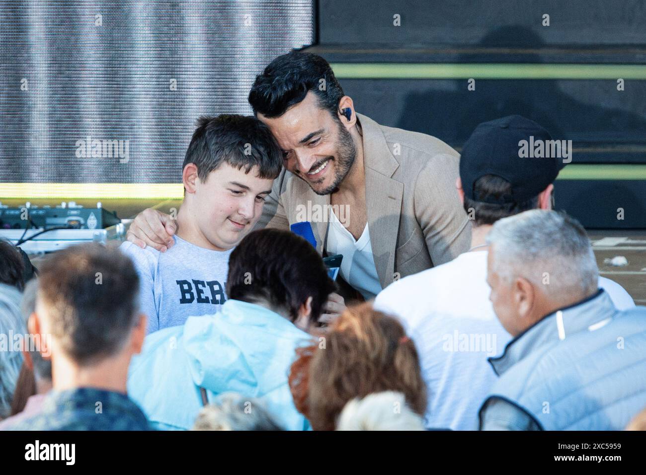 Berlin, Deutschland. Juni 2024. Der Entertainer und Sänger Giovanni