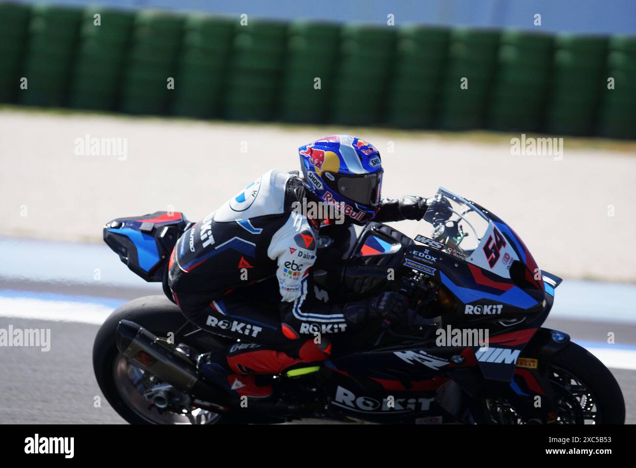 Foto Costanza Benvenuti/LaPresse 14.06.2024 - Sport-Motociclismo-2024-Motul FIM Superbike World Championship-Runde 04-Pirelli Emilia-Romagna Round-Misano World Circuit Marco Simoncelli &#x2013; FP1-FP2 nella Foto: FOTO Costanza Benvenuti/LaPresse 14.06.2024 - Sport-Motorradsport-2024-Motul FIM Superbike World Championship-Runde 04-Pirelli-Pirelli-Runde 04-Pirelli-Runde 04-Pirelli-Runde 04-Pirelli-Pirelli/LaPresse: Foto: Foto: Marco FIM Fmilia-Romoncelli/LaPresse Stockfoto