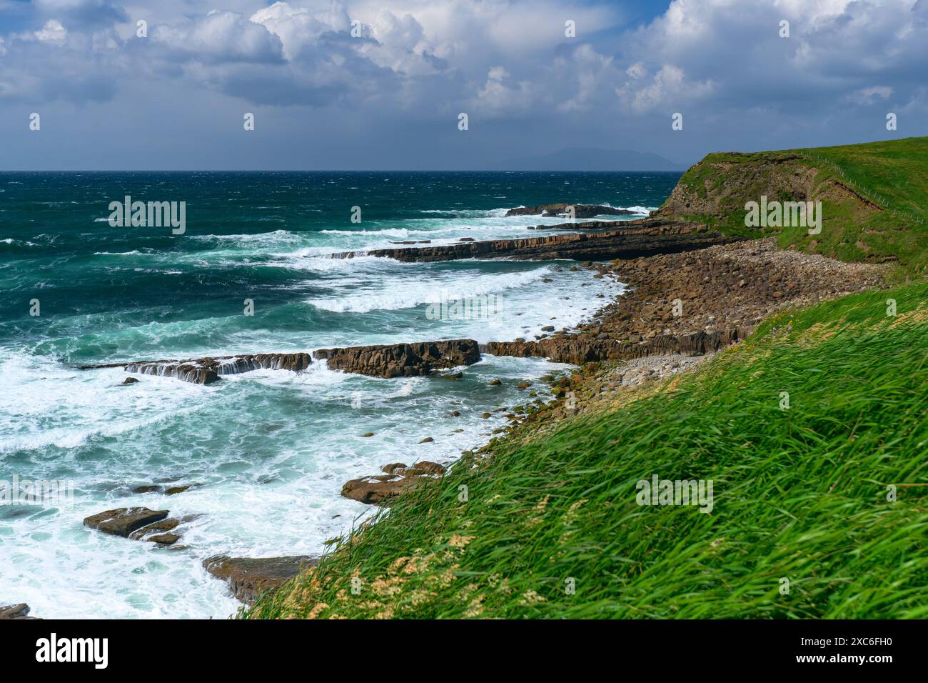 Bundoran Fairy Bridges Stockfoto