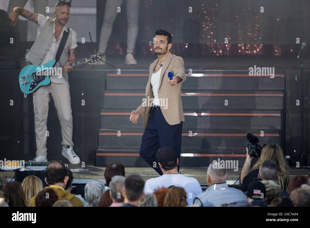 Giovanni Zarrella live auf einer italienischen SommernachtTour in den
