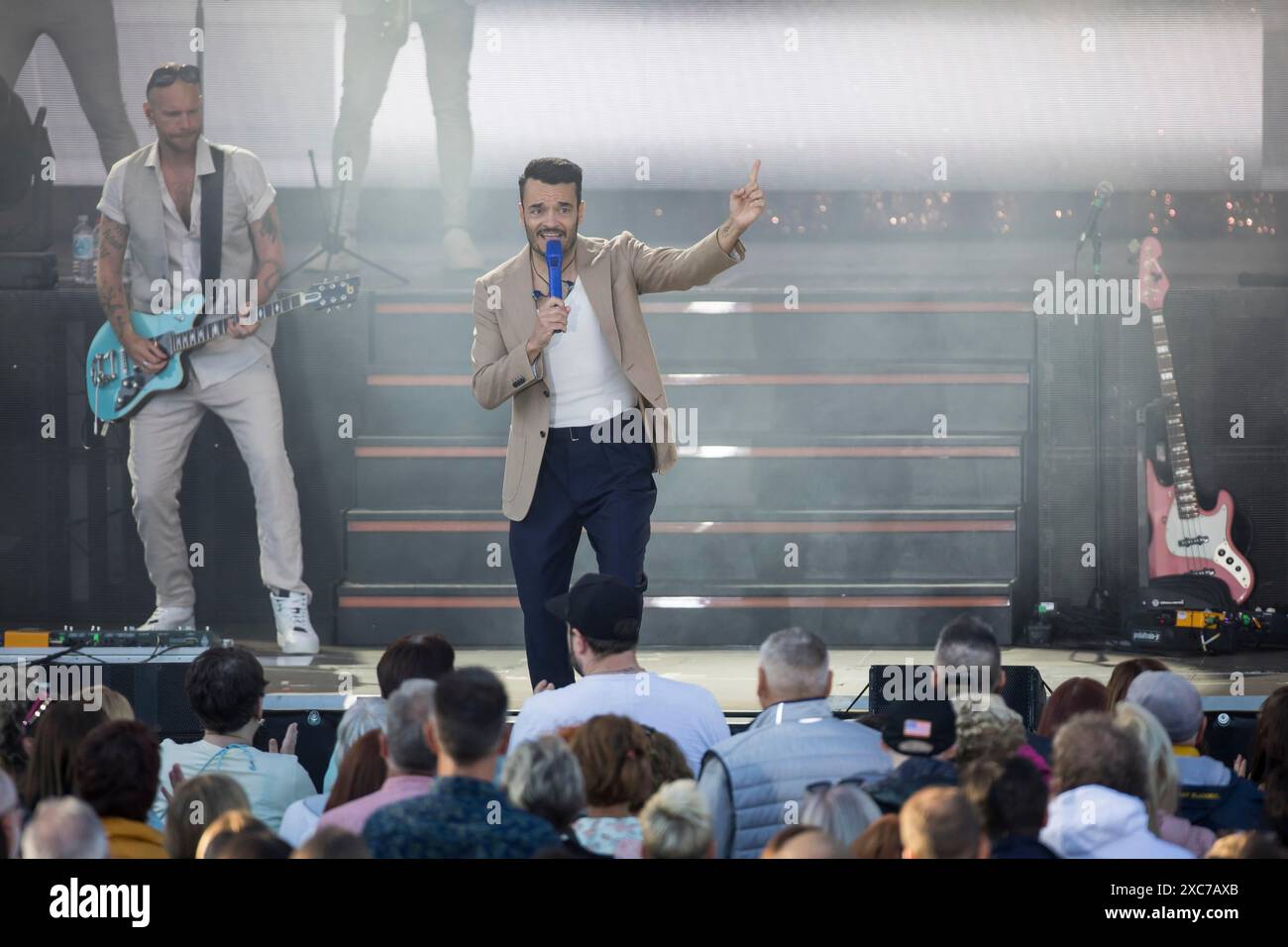 Giovanni Zarrella live auf einer italienischen SommernachtTour in den