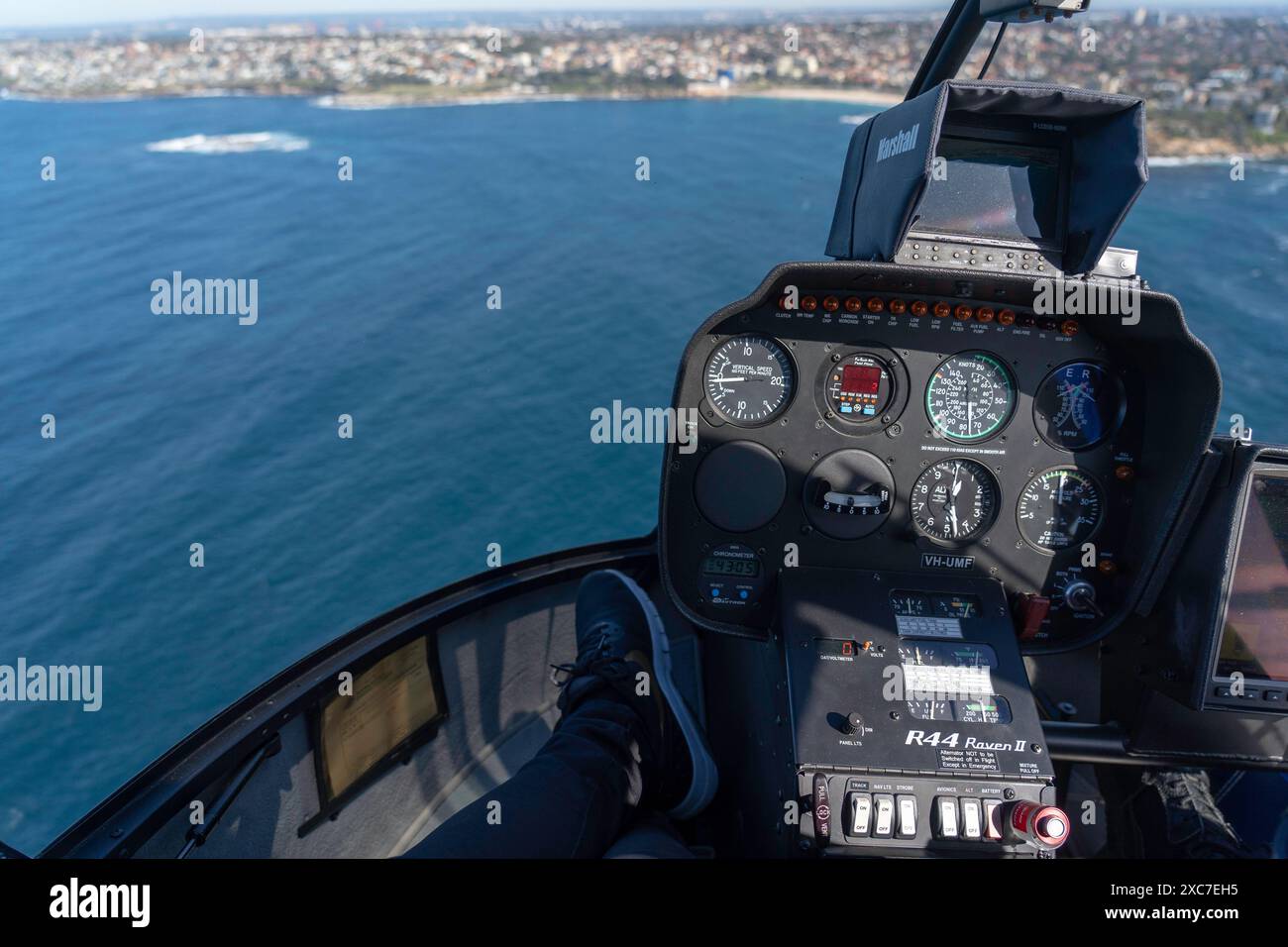 Luftaufnahme der Klippen in Sydney NSW Australien Stockfoto