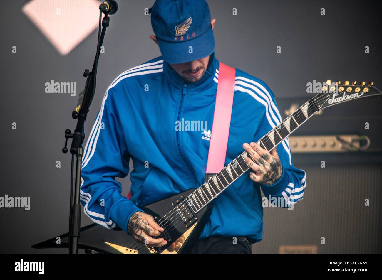 Donington, Großbritannien. Juni 2024. Soft Play begeistert die Menge beim Download Festival. Cristina Massei/Alamy Live News Stockfoto