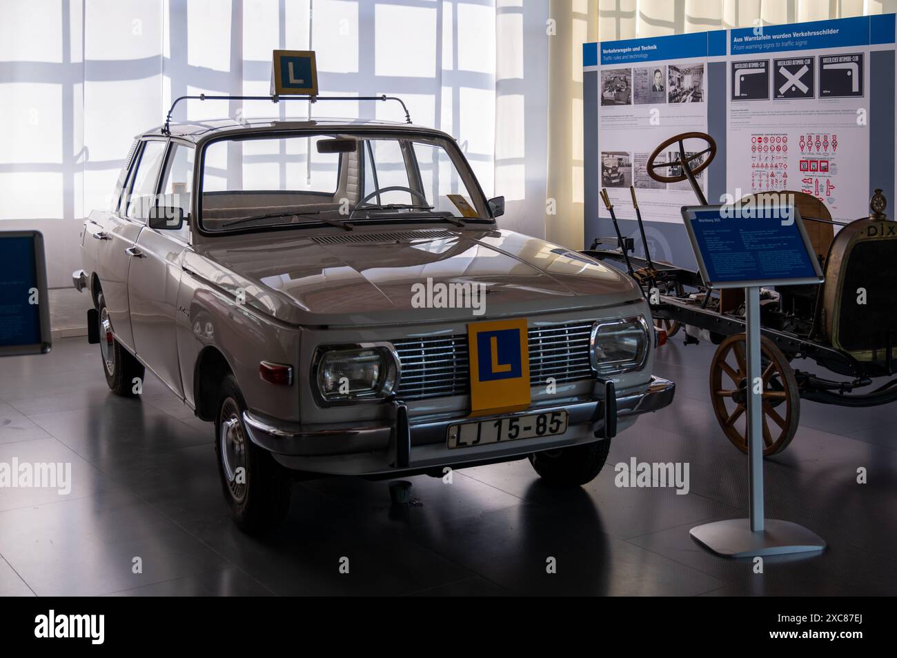 AWE Eisenach, Wartburg Automuseum in Deutschland Stockfoto