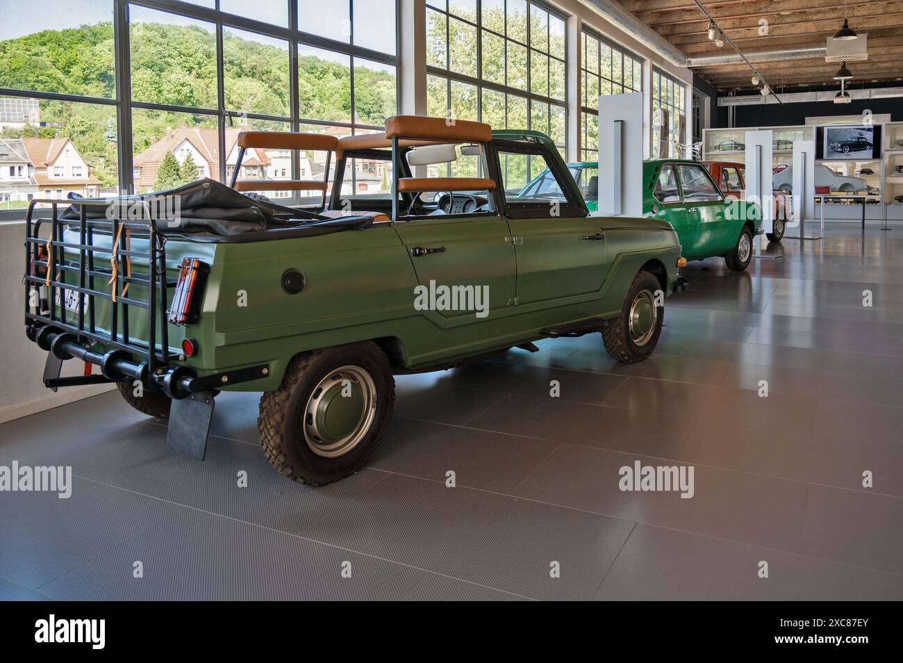 AWE Eisenach, Wartburg Automuseum in Deutschland Stockfoto
