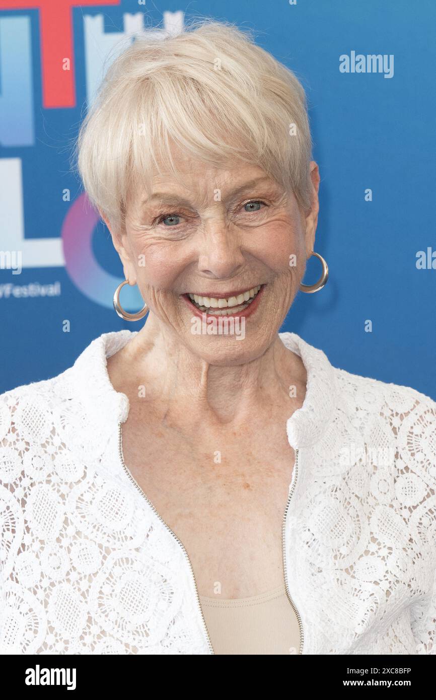 Monte Carlo, Monaco. 30. Mai 2024. Karen Grassle besucht das kleine Haus auf dem Prairie Photocall während des 63. Monte-Carlo Television Festivals am 15. Juni 2024 in Monte-Carlo, Monaco. Foto: David NIVIERE/ABACAPRESS. COM Credit: Abaca Press/Alamy Live News Stockfoto