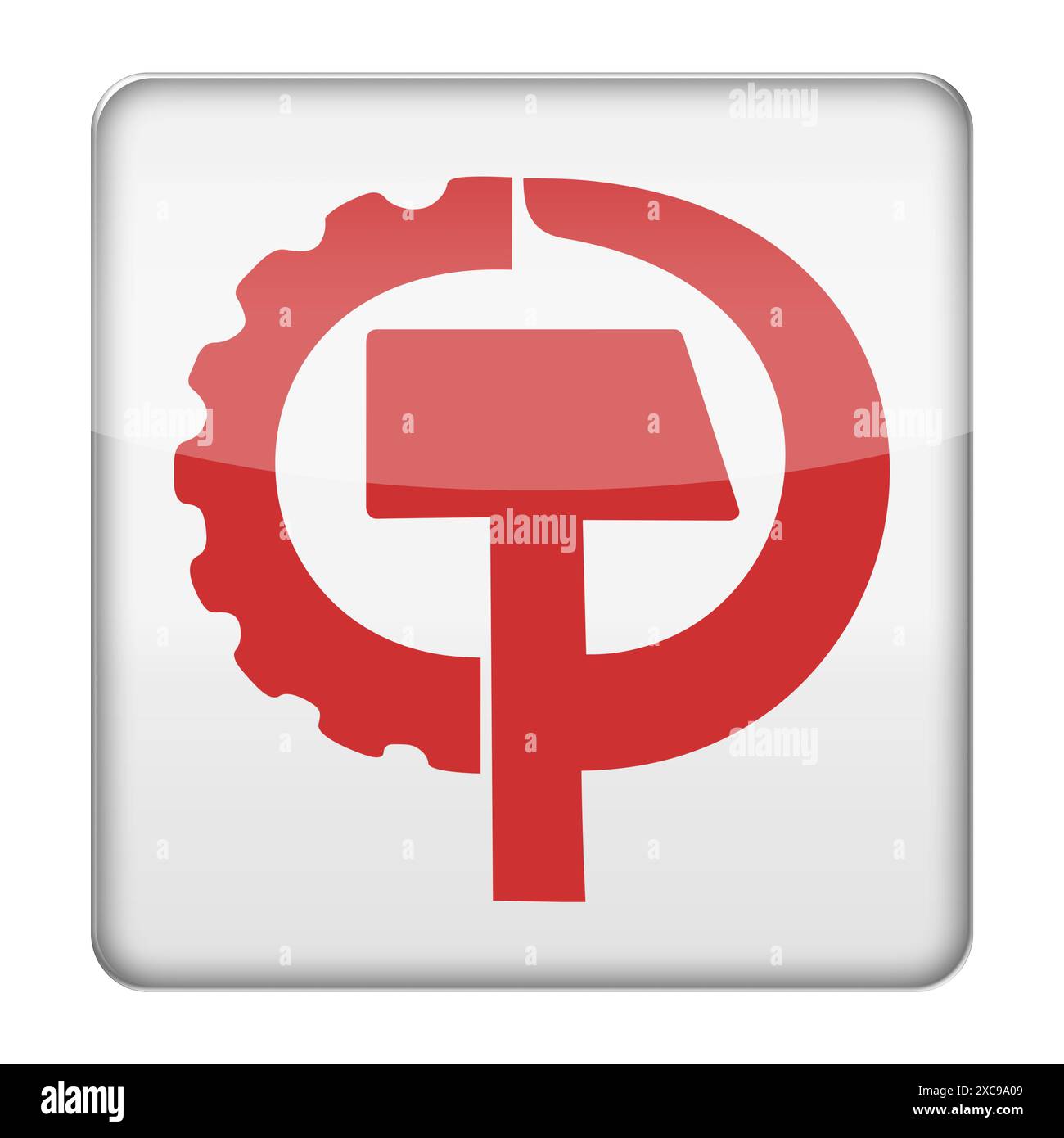 CPUSA – Kommunistische Partei USA Stockfoto