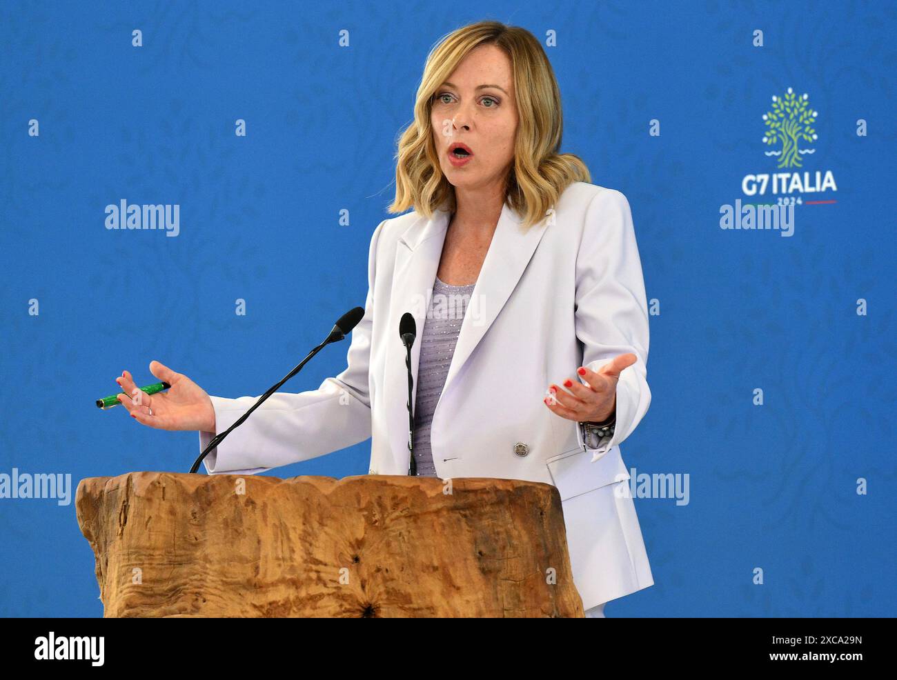 Savelletri di Fasano, Italien. Juni 2024. Die italienische