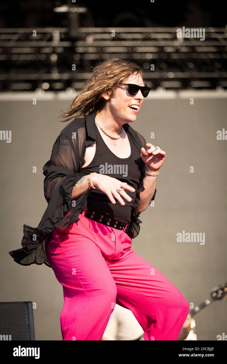 The Struts in Concerto al Firenze Rocks 2024. Foto di Davide Merli Stockfoto