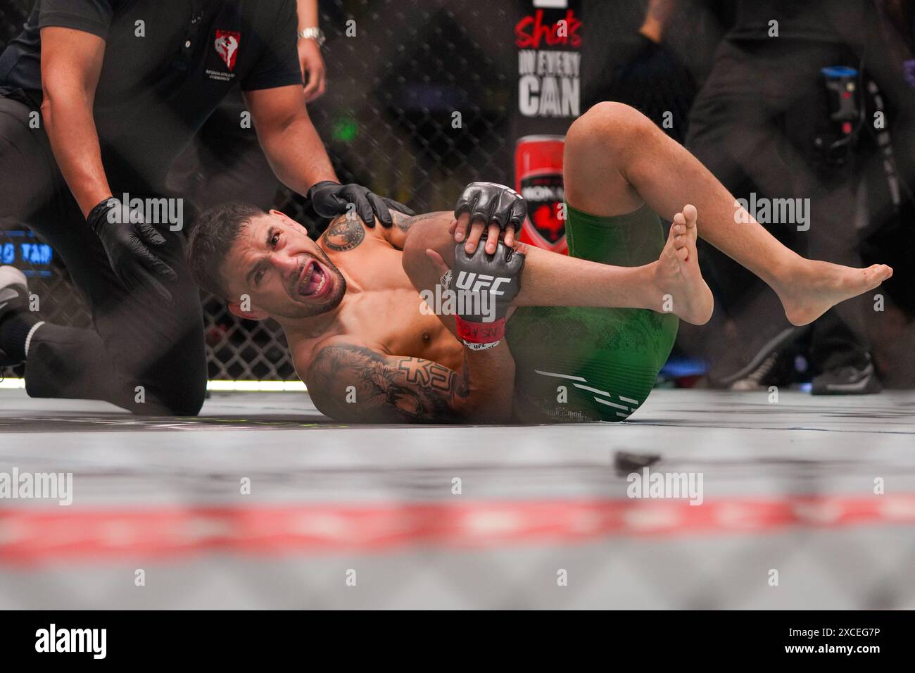 UFC-Kämpfer Alex Perez Stockfoto