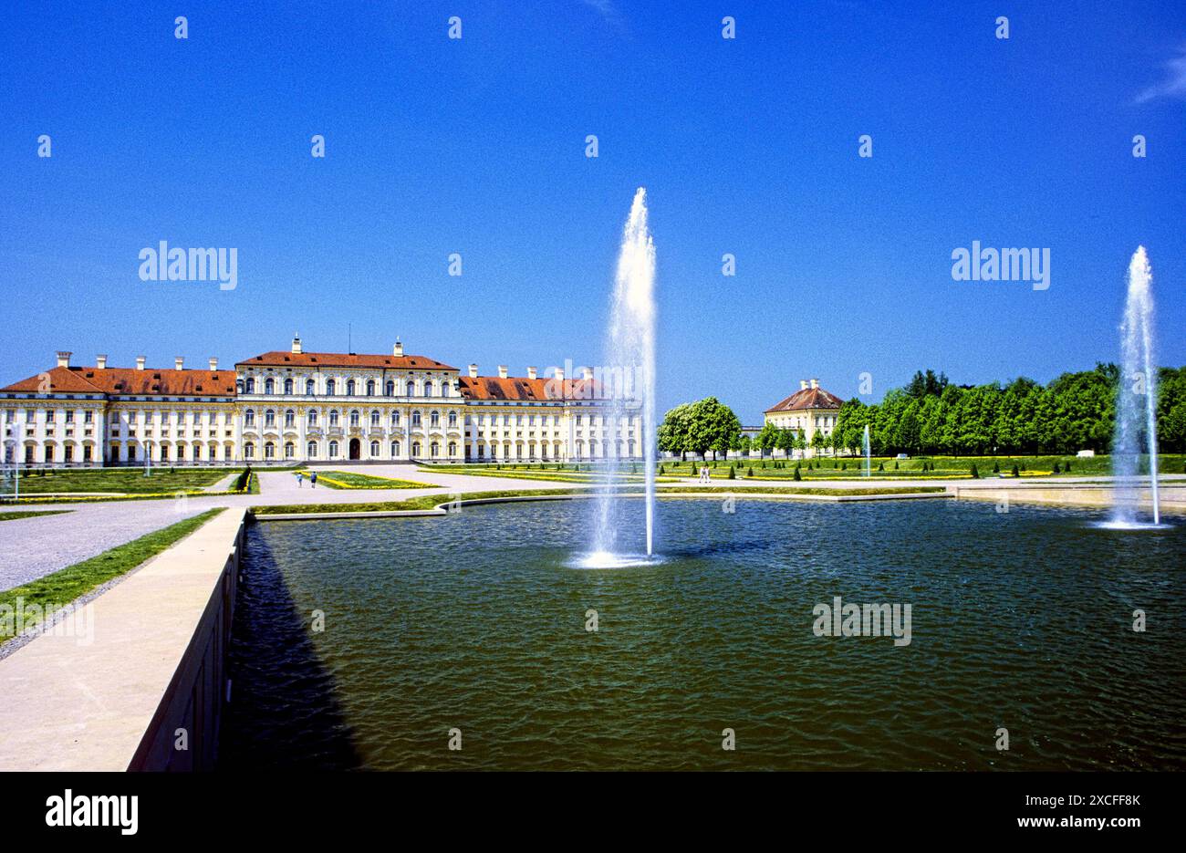 Schloss Schleissheim 1701-1704, München, Deutschland Stockfoto