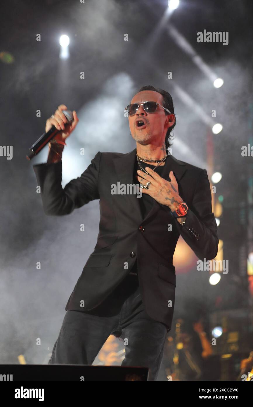 Musikkonzert - Concierto de Marc Anthony en Sevilla Marc Anthony Konzert in Sevilla, Sevilla 16. Juni 2024 Cordon Press Copyright: X/CordonxPressx/xLiveMediax LPM 1407737 Stockfoto