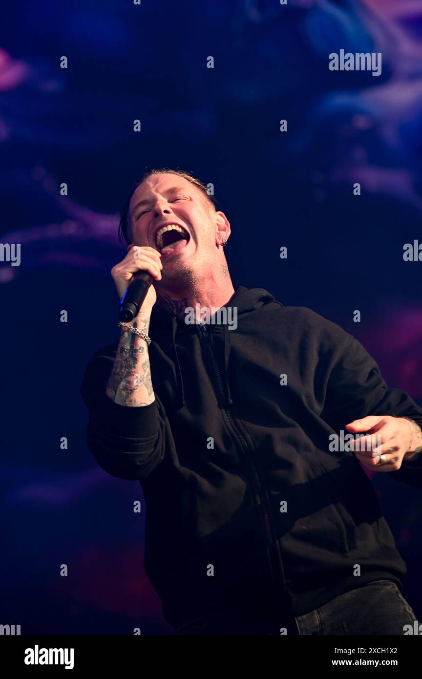 Donington, Großbritannien. Juni 2024. Corey Taylor ist Eigentümer der Opus-Bühne beim Download Festival. Quelle: Cristina Massei/Alamy Live News. Stockfoto