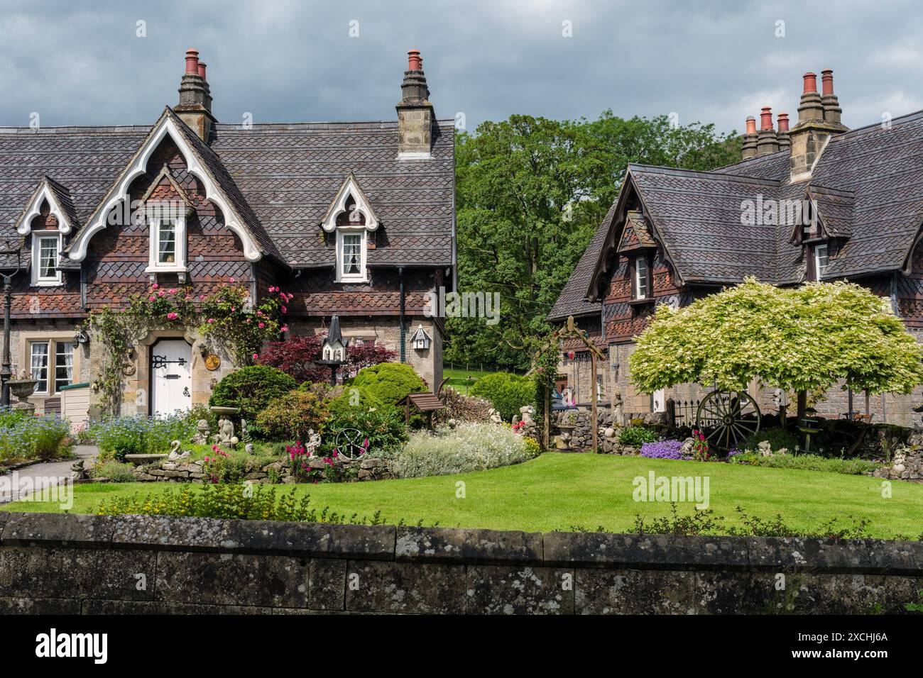 Ilam, Peak District National Park, Staffordshire Stockfoto