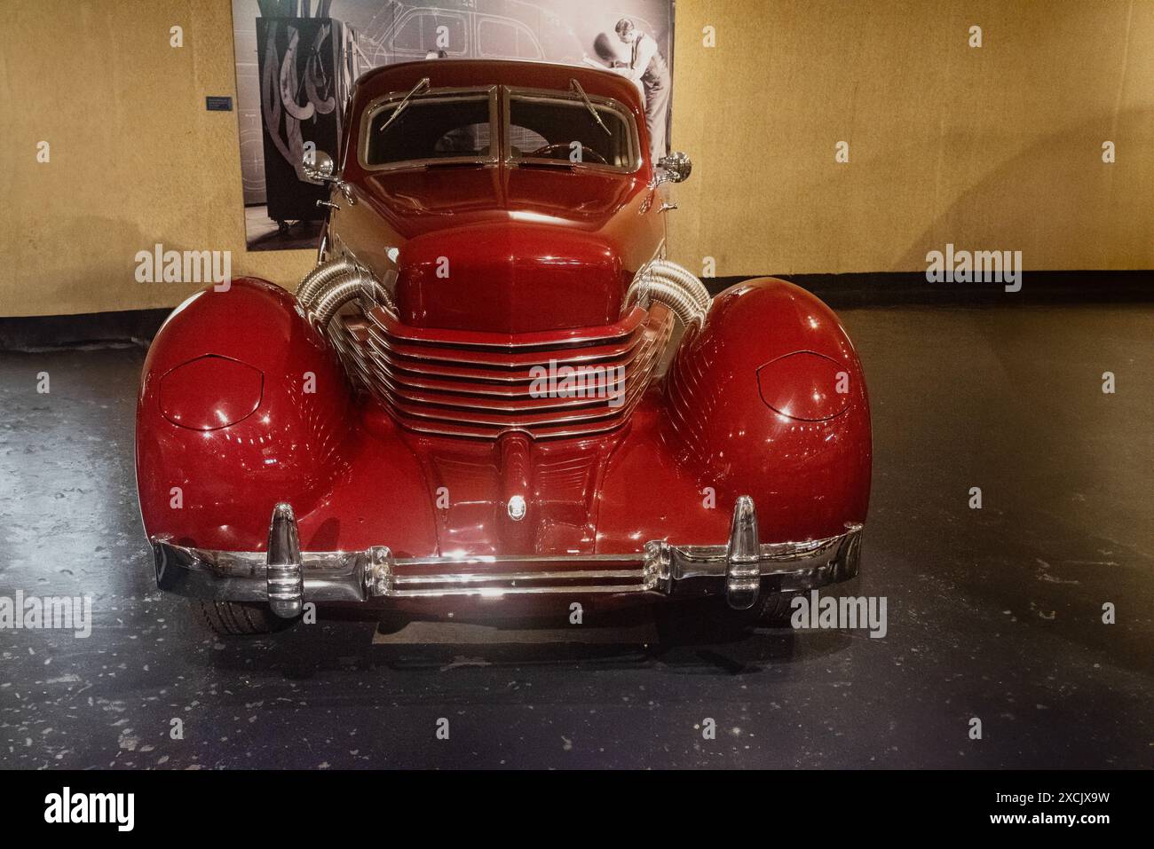 J. K. Lilly III Automobile Gallery, Heritage Museums & Gardens. Die Stadt Sandwich, Cape Cod, Massachusetts, USA Stockfoto