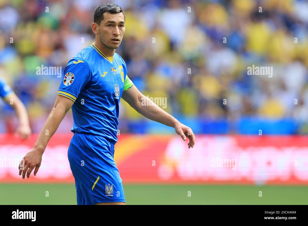 München Football Arena, München, Deutschland. Juni 2024. Euro 2024 Group E Fußball, Rumänien gegen die Ukraine; Taras Stepanenko (UKR) Credit: Action Plus Sports/Alamy Live News Stockfoto